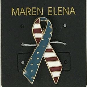 Patriotic Pin by Maren Elena